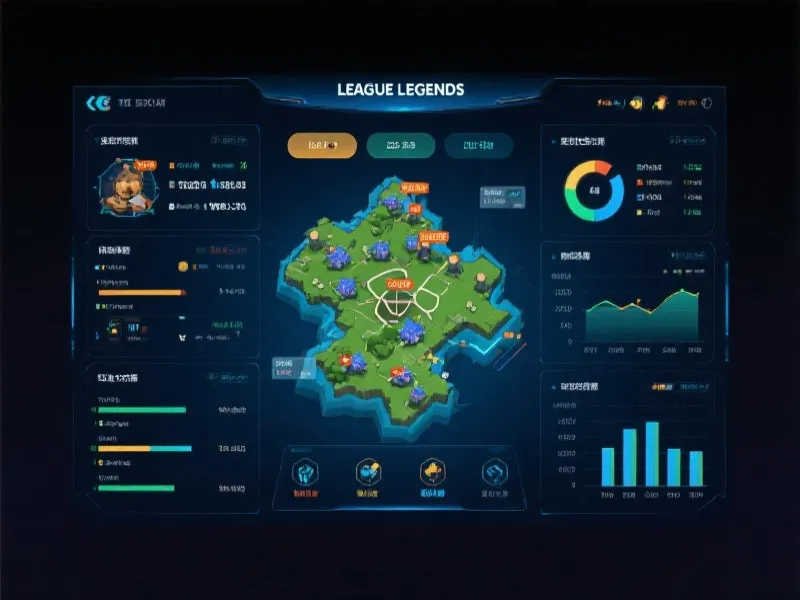 LPL赛事深度数据分析大屏
